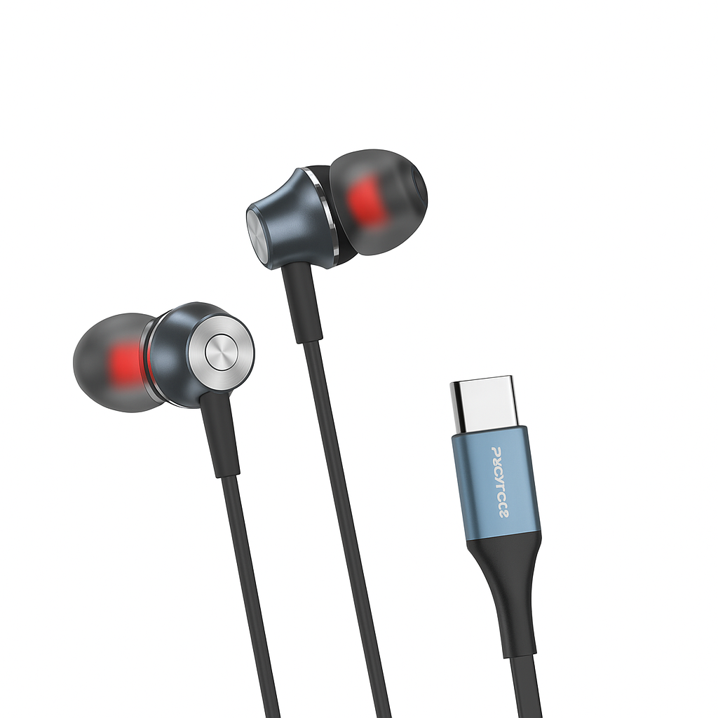 Pavareal HiFi Music Metal Headset Type-C | Premium Bass Earphone