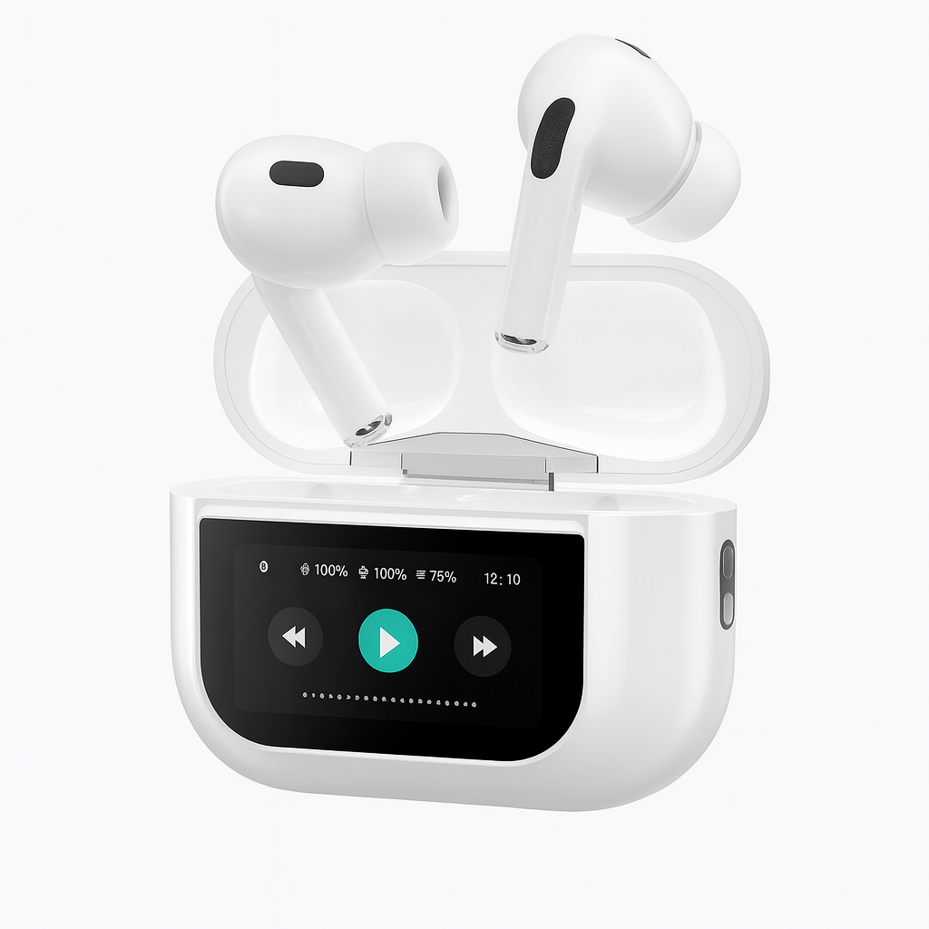 ANC/ENC AirPods Pro 2nd Gen with Touch Screen Case