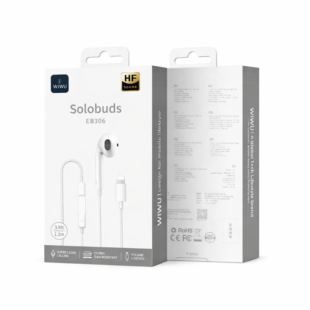 WIWU Solobuds EB306 Wired Earphones