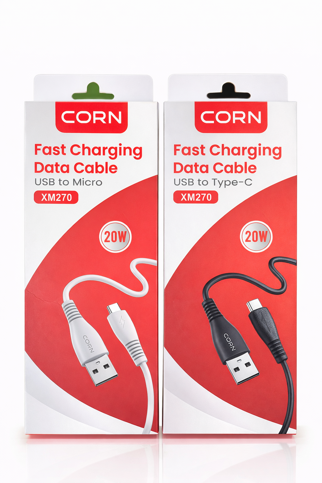 Corn USB to Micro USB Charging Cable