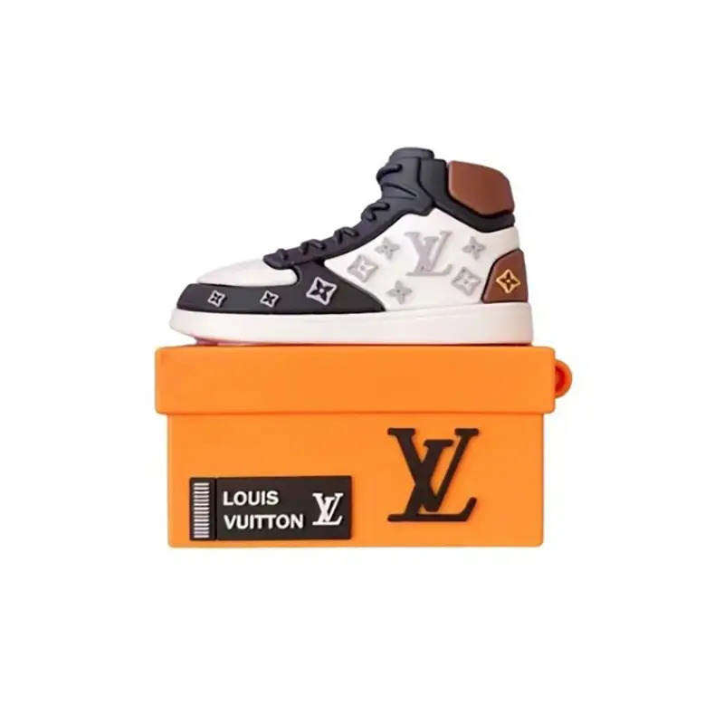 LV 3D Air Pods Case Cover (Premium Quality)