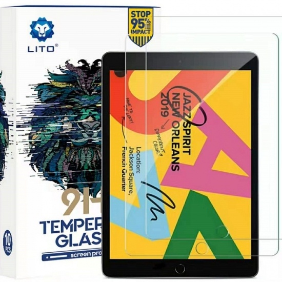 LITO 9H Tempered Glass for iPad 10.2 Inch
