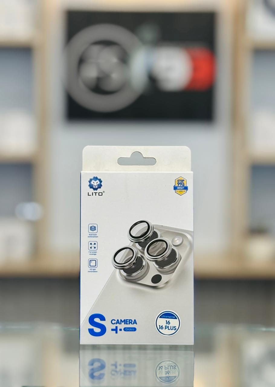 LITO iPhone 16 / 16 Plus Premium Quality Camera Lens Protector