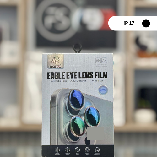 RCSTAL iPhone 17 Camera Lens Protector (Black)